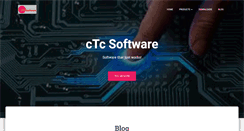 Desktop Screenshot of ctcsoftware.com