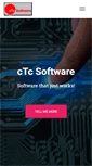 Mobile Screenshot of ctcsoftware.com