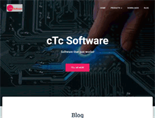 Tablet Screenshot of ctcsoftware.com